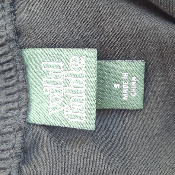 Wild Fable Women's Organza Midi Babydoll Dress, Black - Picture 13 of 16